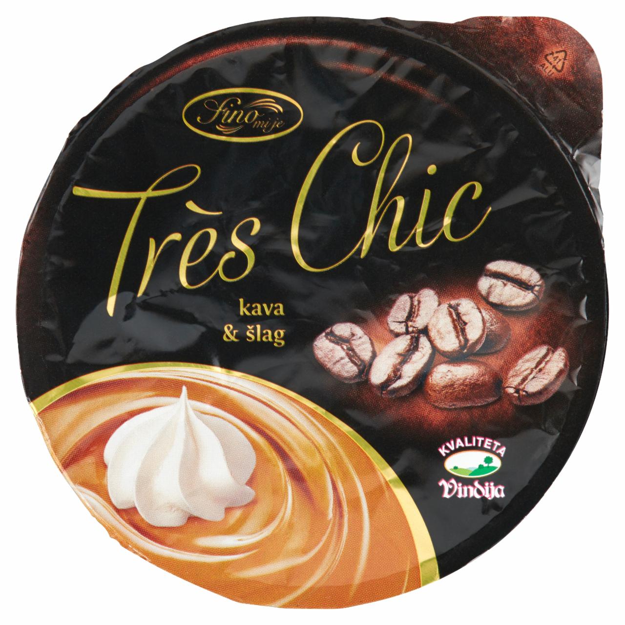 Képek - Trés Chic kávés puding tejszínhabbal 180 g