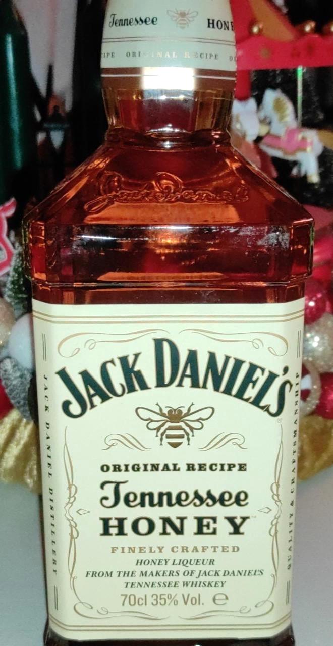 Képek - Jack Daniel's mézes likőr Jack Daniel's Tennessee whiskeyvel 35% 0,7 l