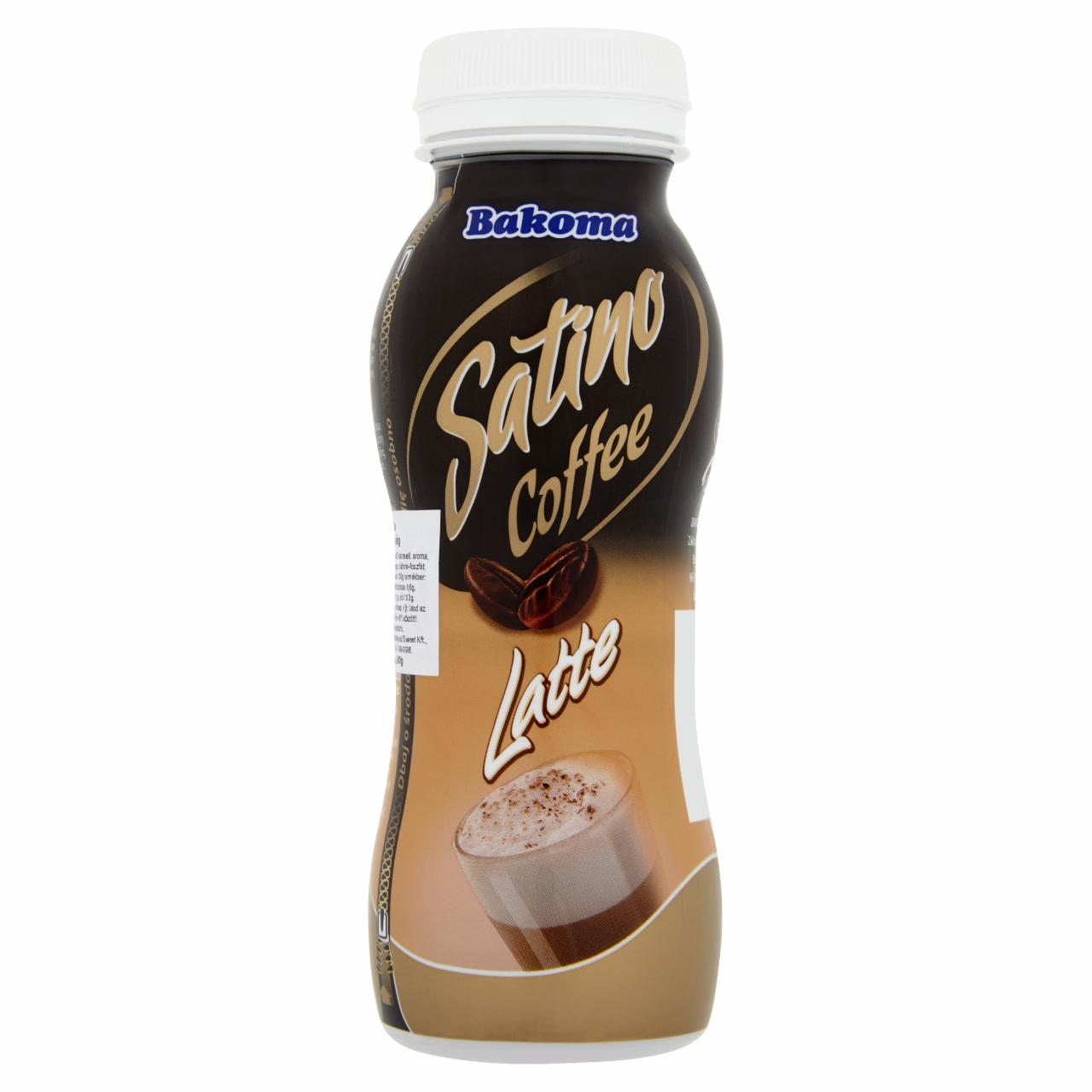 Képek - Bakoma Satino Latte kávés tejital különlegesség 240 g