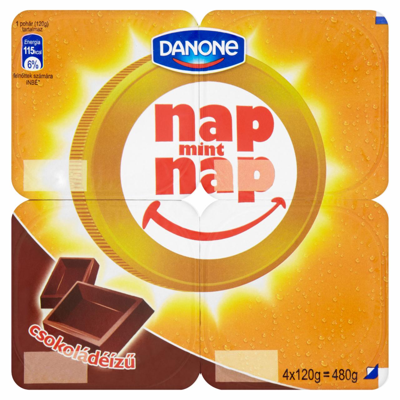 Képek - Danone Nap Mint Nap csokoládéízű puding 4 x 120 g