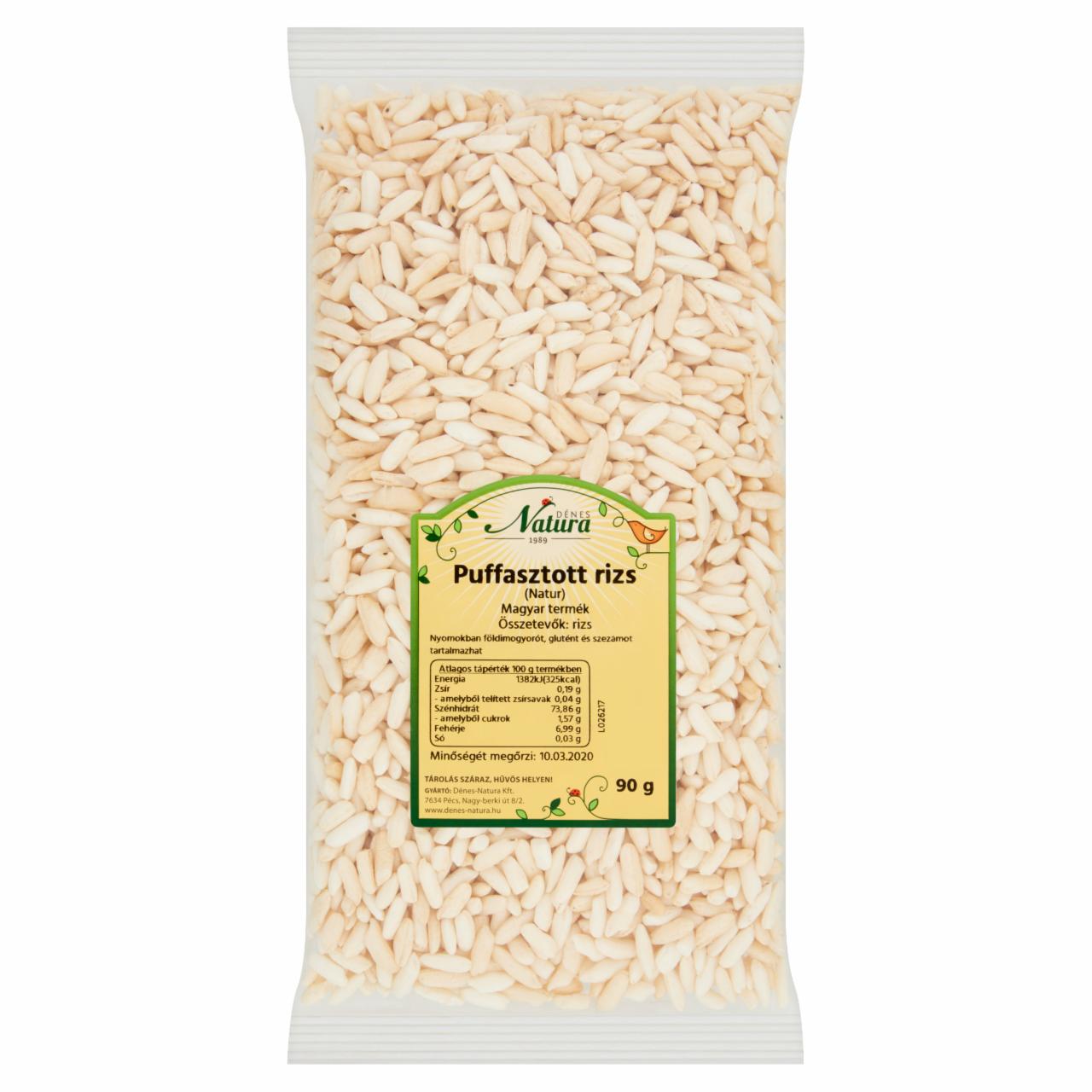 Képek - Dénes Natura natúr puffasztott rizs 90 g