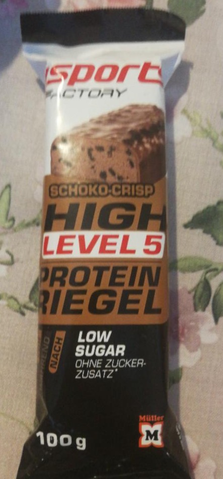 Képek - High protein riegel schoko-crisp Sports factory