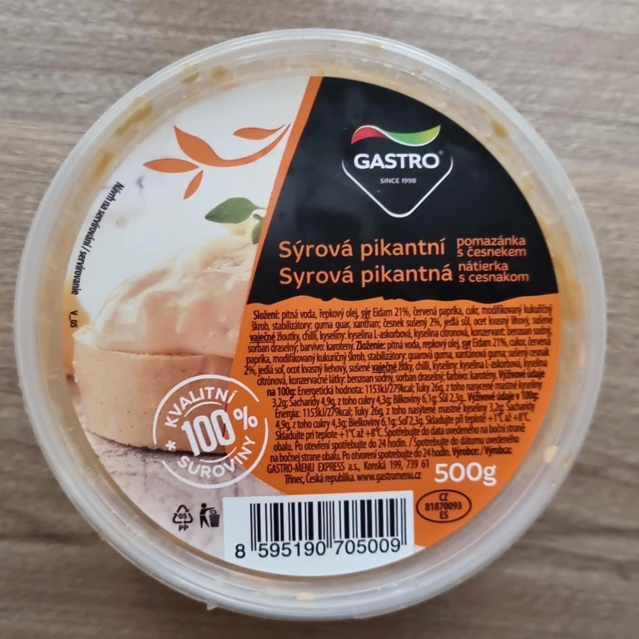 Képek - Syrová pikantná nátierka s cesnakom Gastro