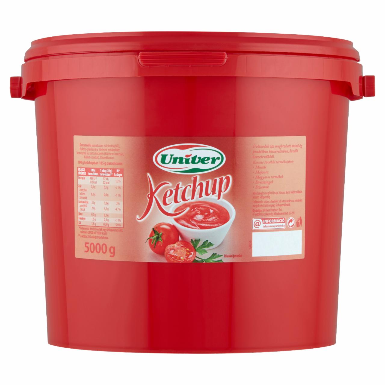 Képek - Univer ketchup 5000 g