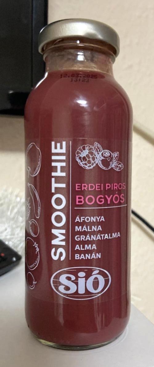 Képek - Erdei piros bogyós smoothie Sió