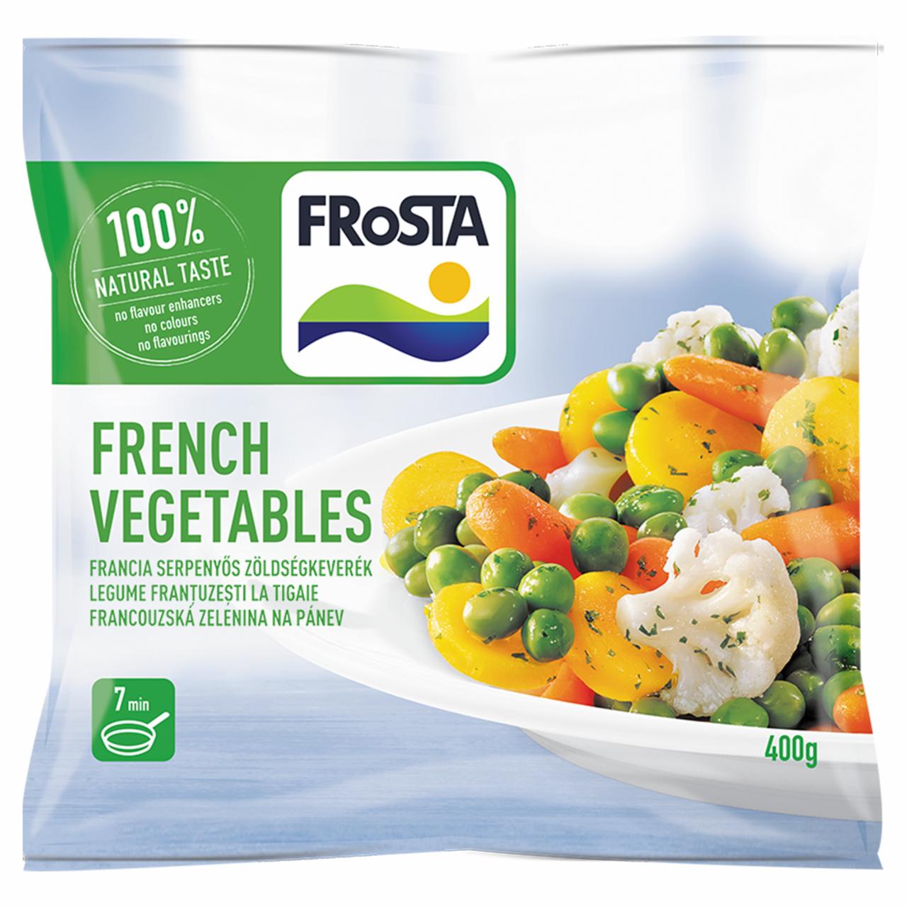 Képek - FRoSTA gyorsfagyasztott francia serpenyős zöldségkeverék 400 g