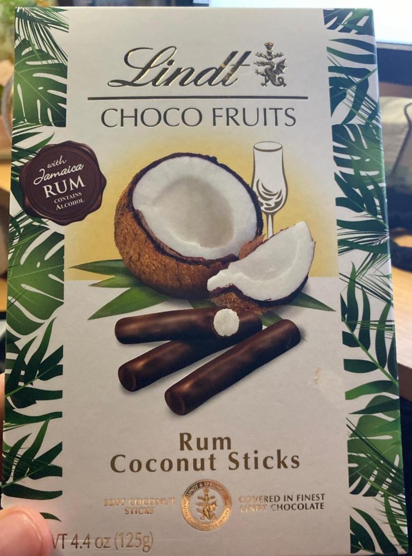 Képek - Choco Fruit Rum Coconut Sticks Lindt