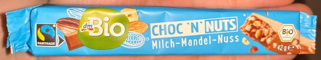 Képek - Choc 'N' Nuts Milch-Mandel-Nuss dmBio