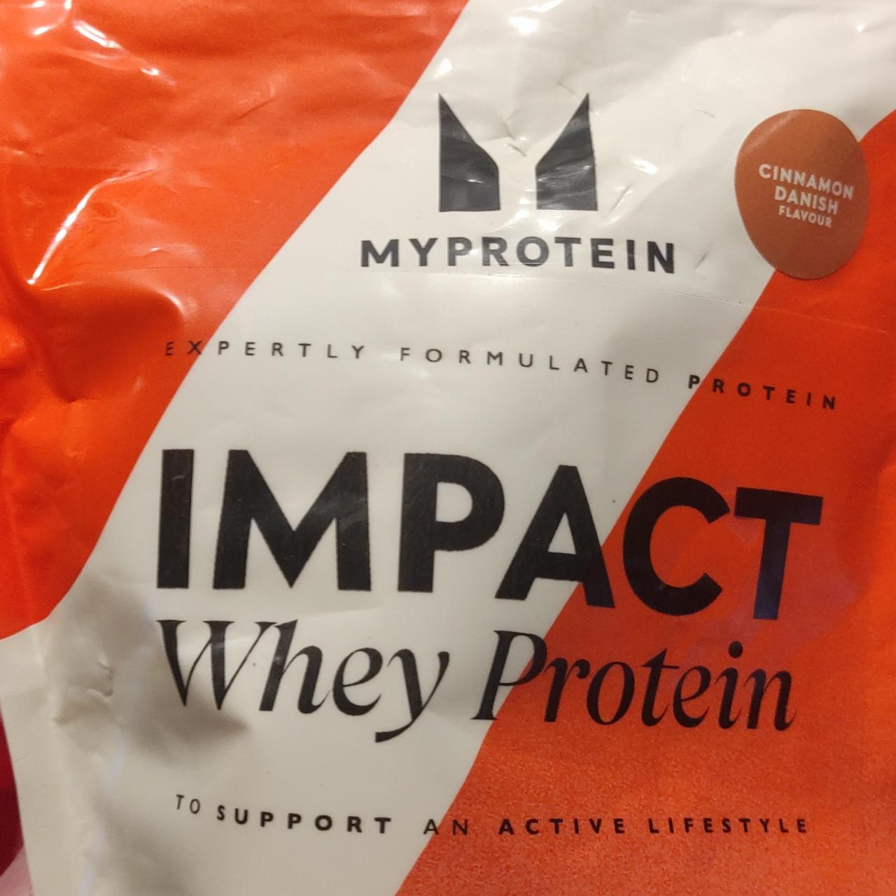 Képek - Impact whey protein Cinnamon danish flavour Myprotein