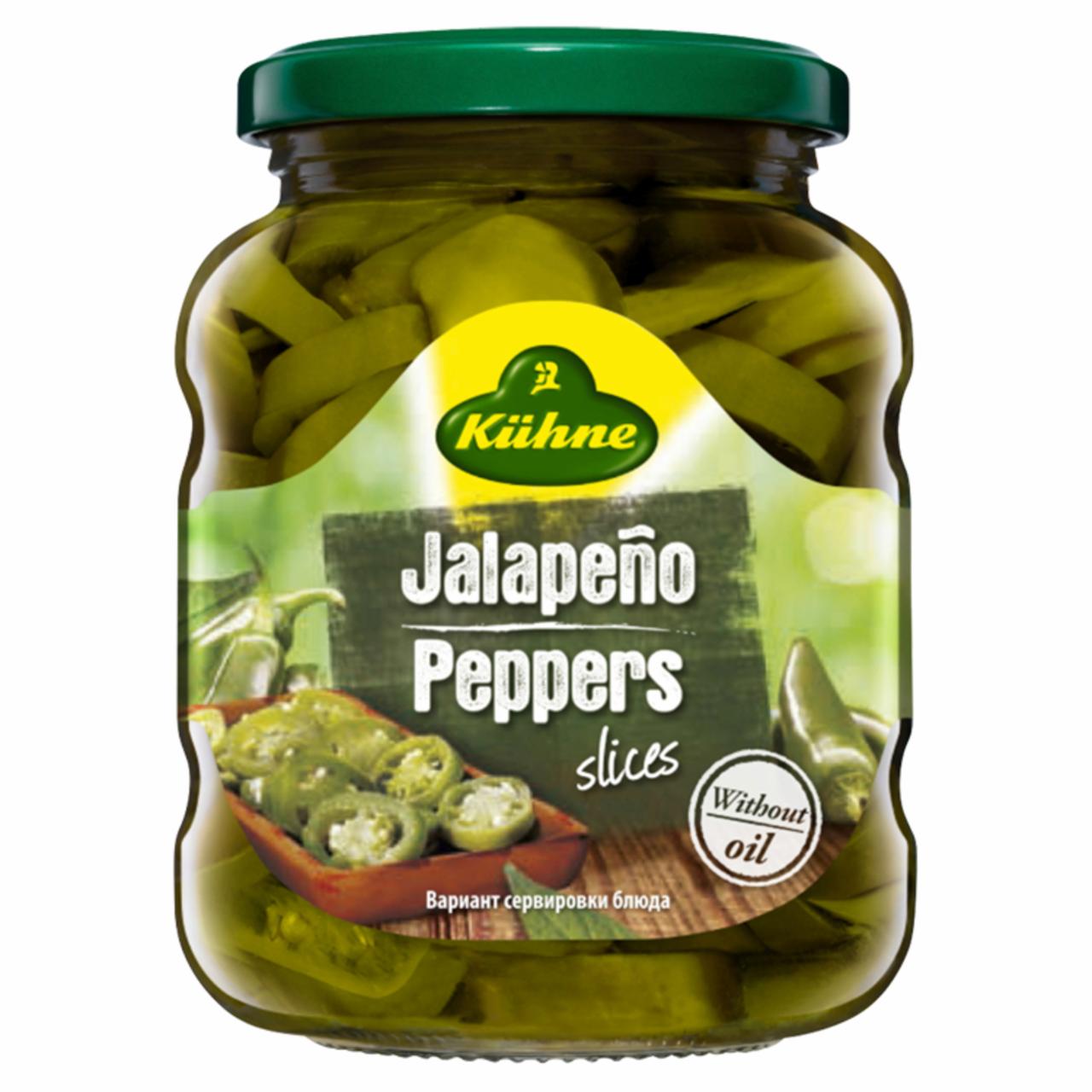 Képek - Kühne szeletelt jalapeno paprika 330 g