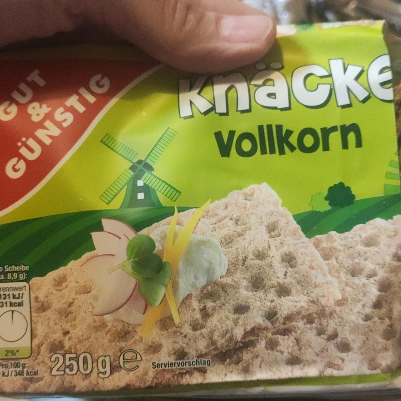 Képek - Knäckebrot Vollkorn Gut & günstig