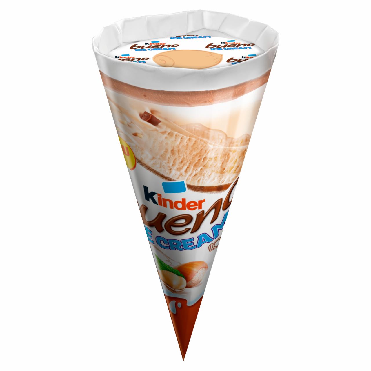 Képek - Kinder tölcséres jégkrém Bueno 90 ml