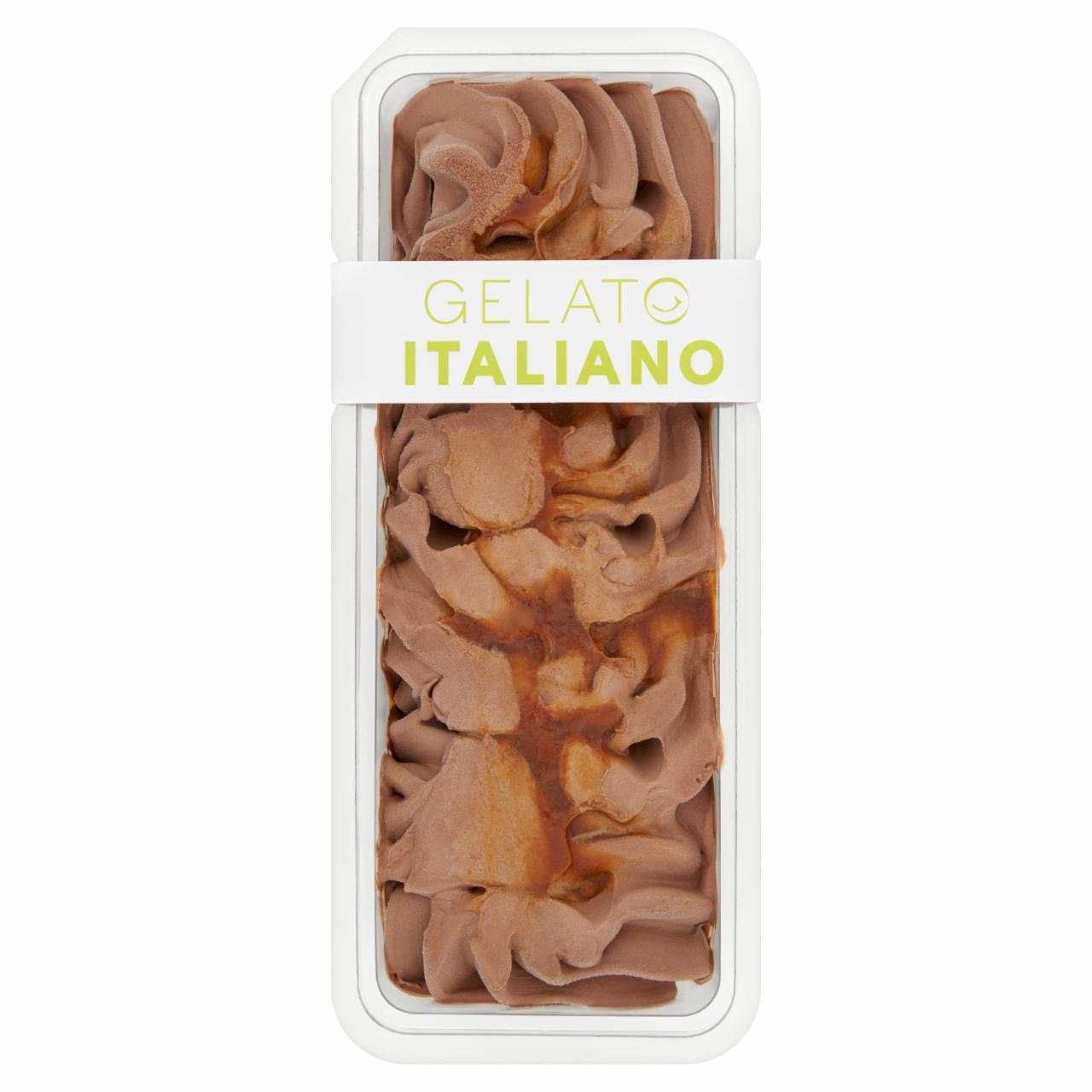 Képek - Gelato Italiano ecuadori csokoládé jégkrém karamellával 1000 ml