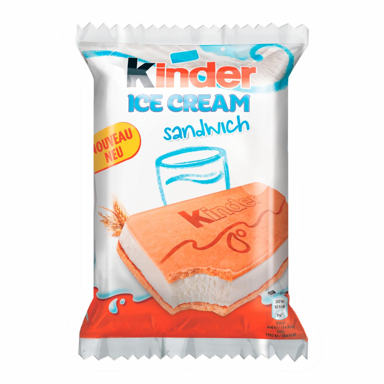 Képek - Kinder Szendvics Jégkrém 60 ml