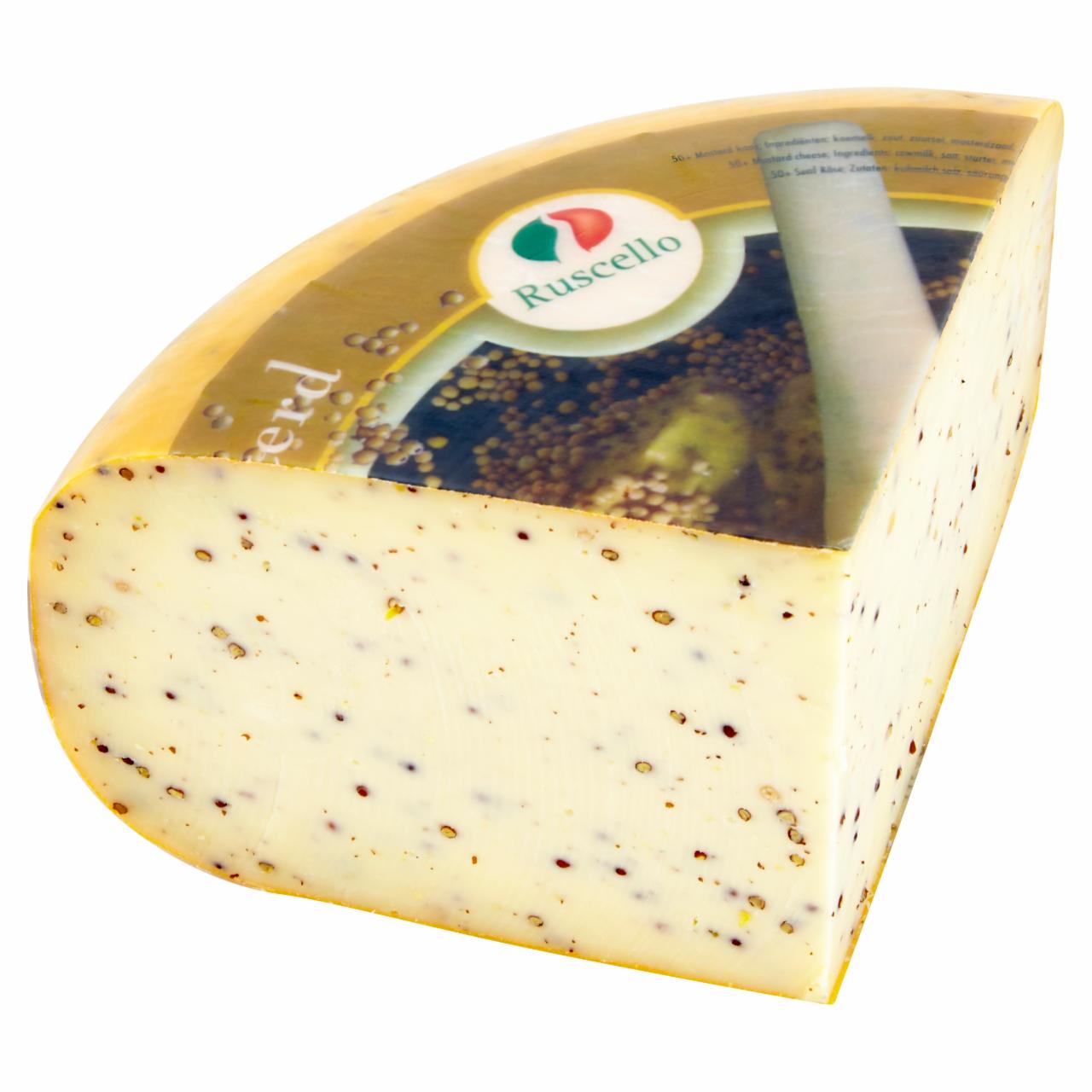 Képek - Ruscello mustáros holland félkemény zsíros sajt