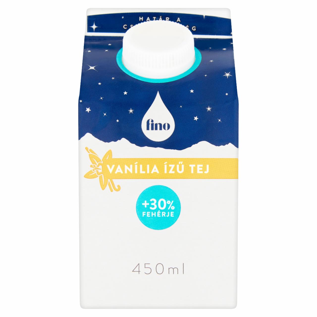 Képek - Fino zsírszegény vanília ízű tej 1% 450 ml