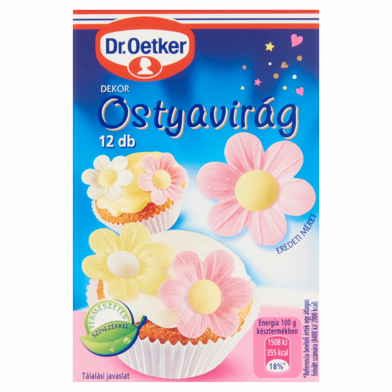 Képek - Dr. Oetker dekor ostyavirág 12 db