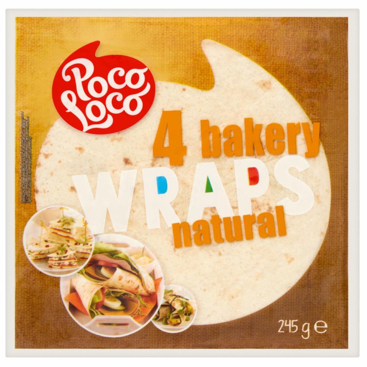 Képek - Poco Loco tortilla búzalisztből 4 db 245 g