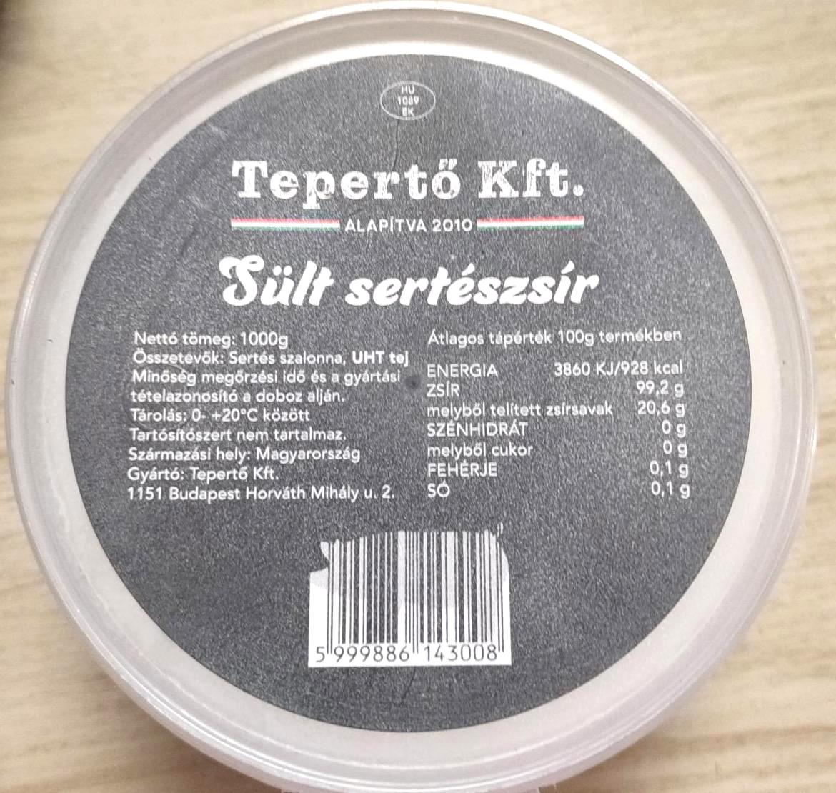 Képek - Sült sertészsír Tepertő Kft.