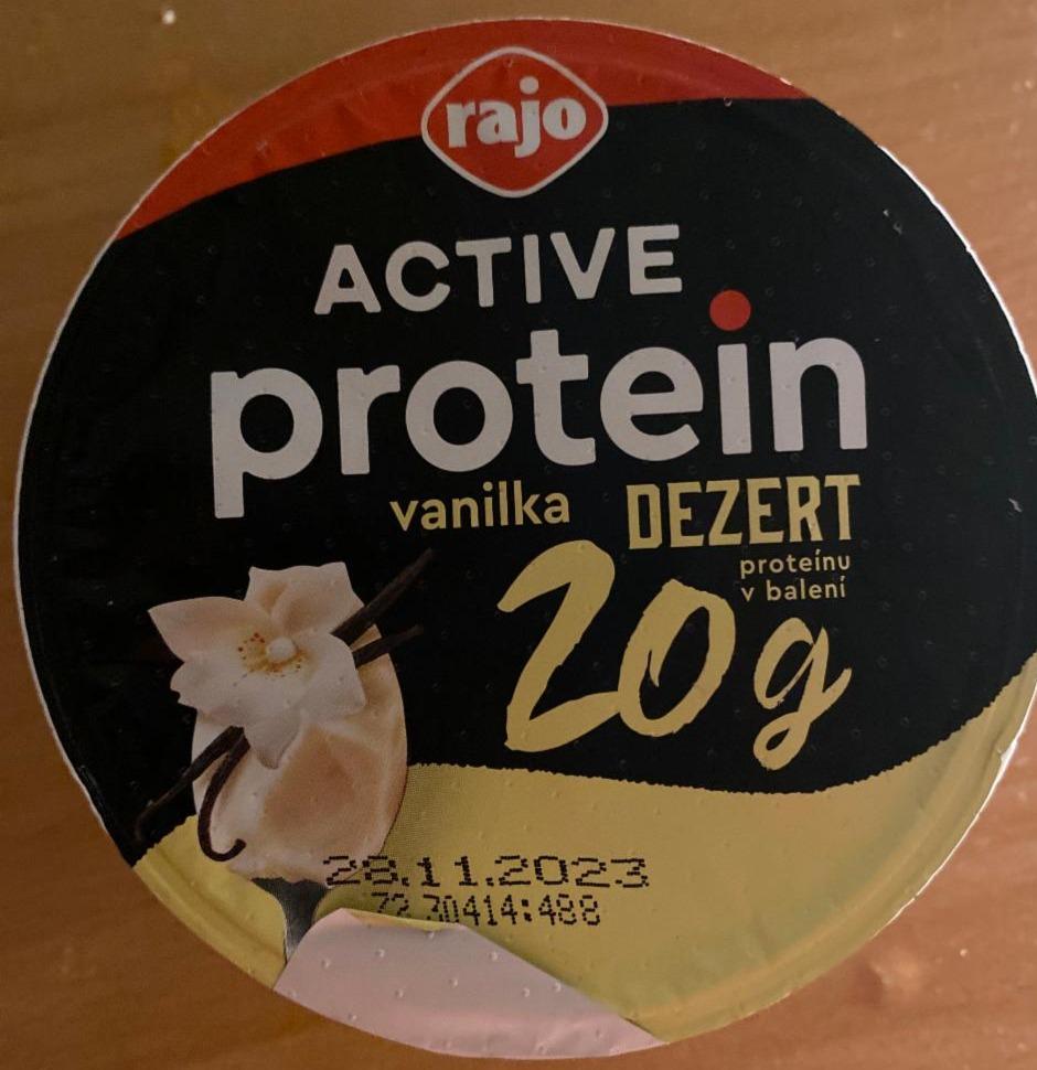 Képek - Active protein dezert vanilka Rajo