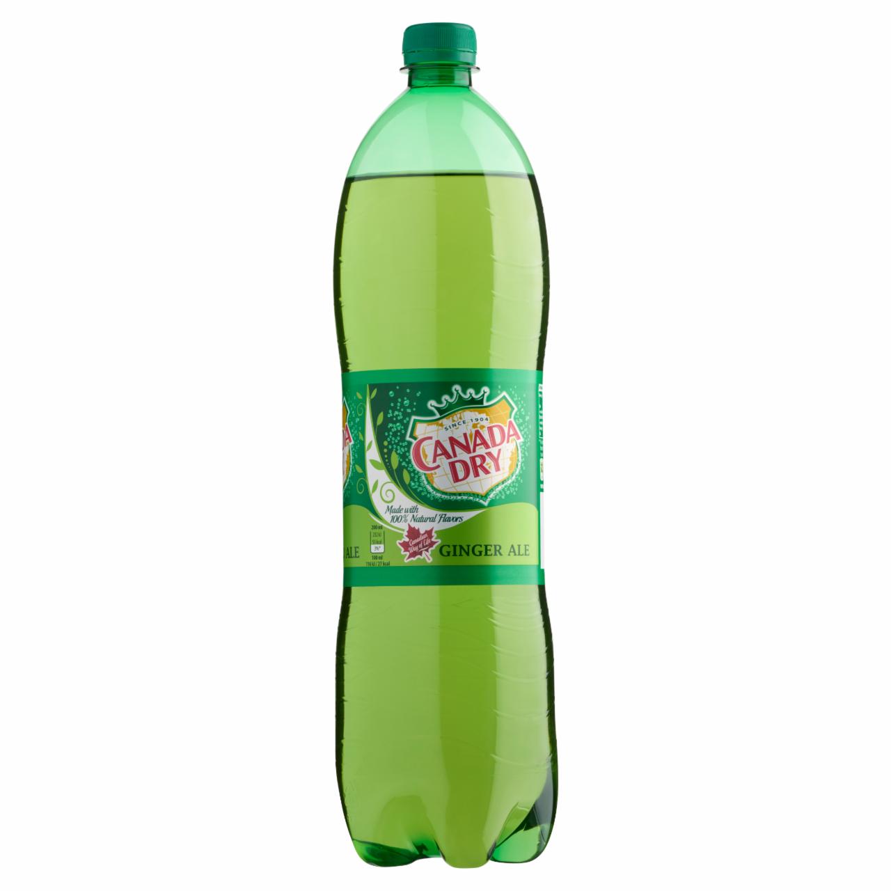 Képek - Canada Dry csökkentett energiatartalmú gyömbérízű szénsavas üdítőital 1,5 l