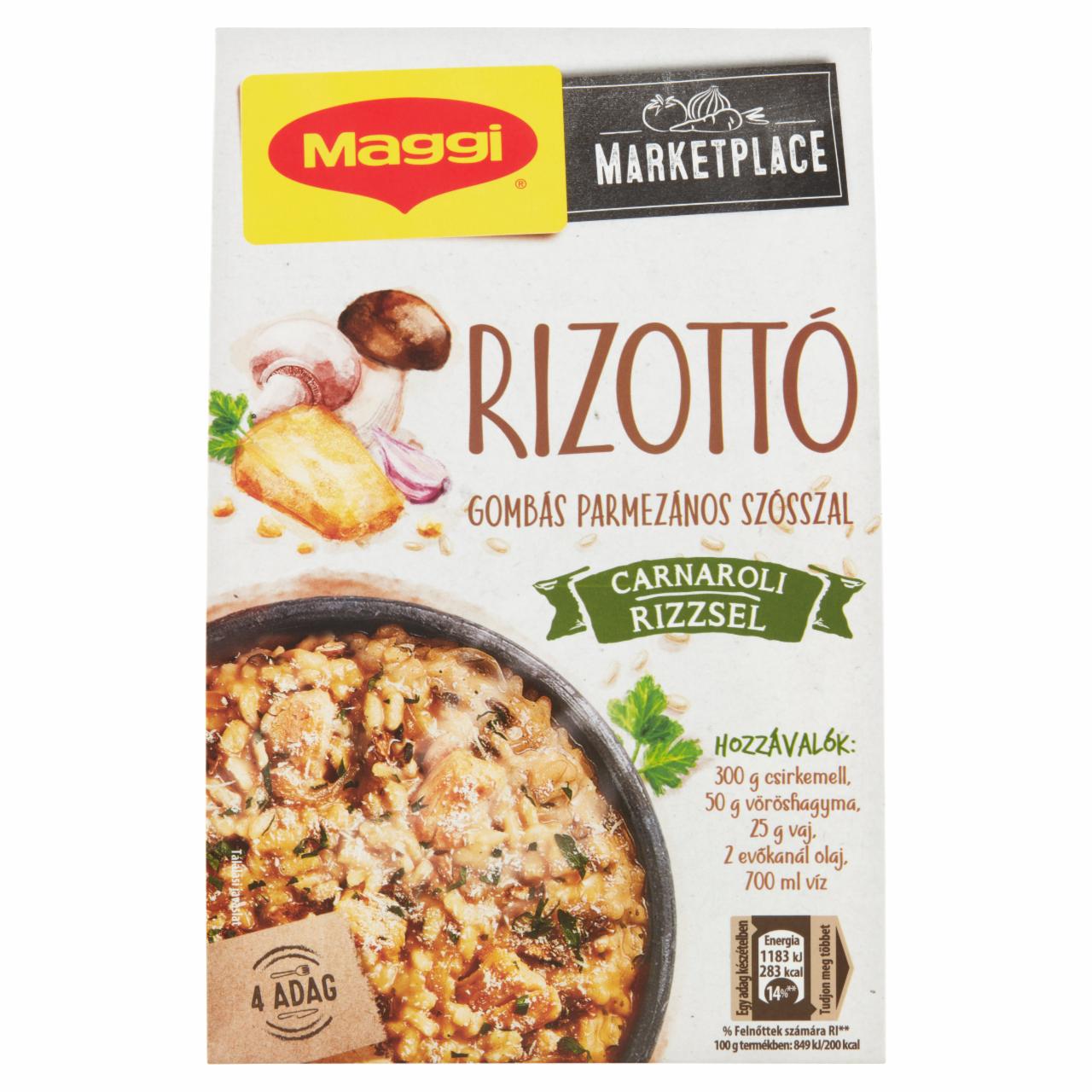 Képek - Maggi rizottó gombás parmezános szósszal 215 g