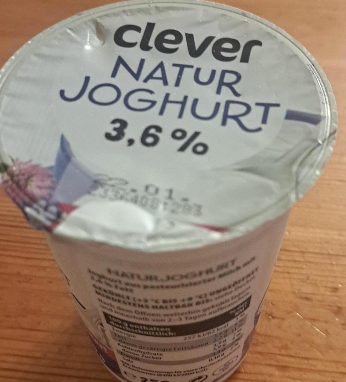Képek - Natur joghurt 3,6% Clever