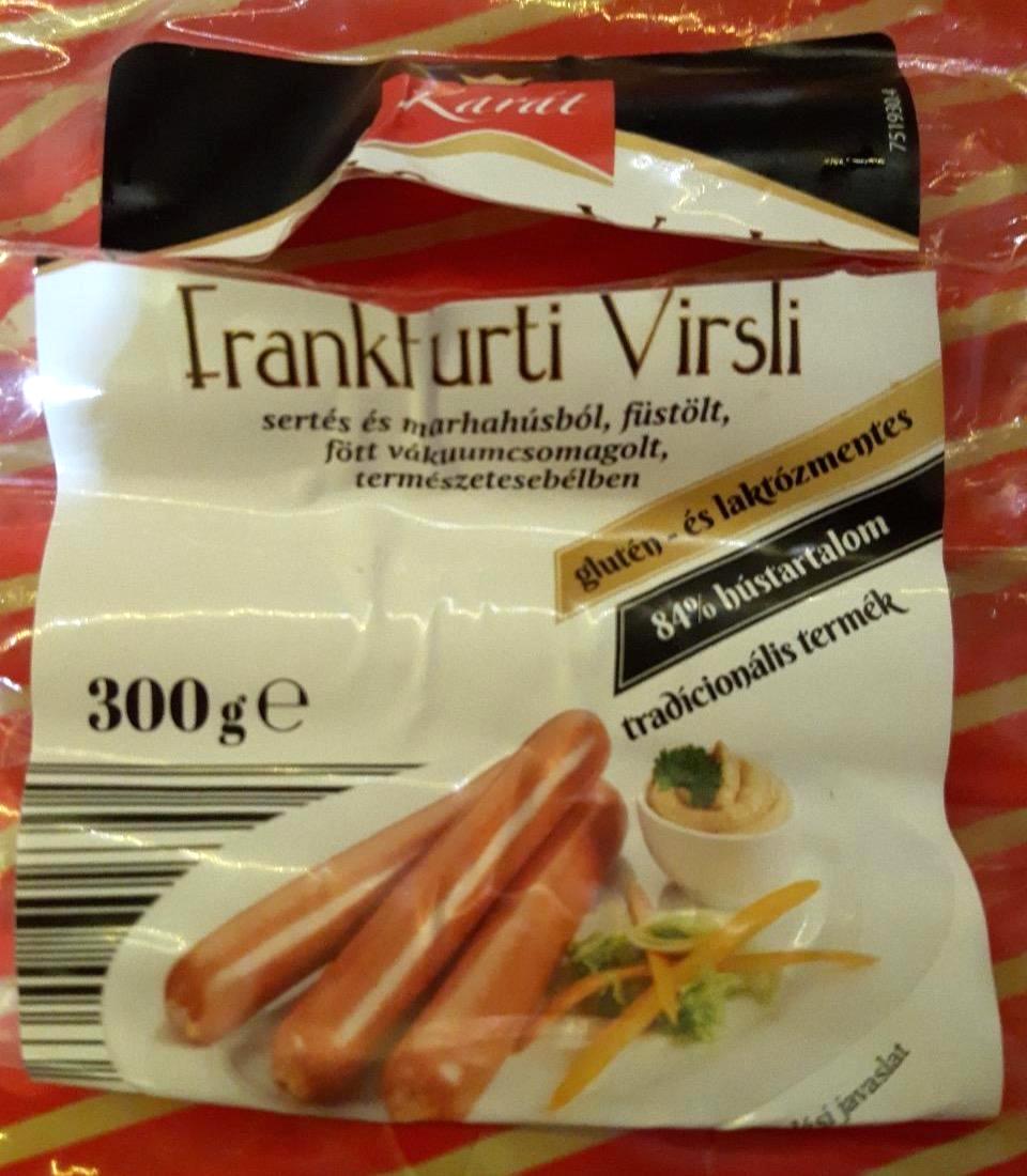 Képek - Frankfurti virsli Karát