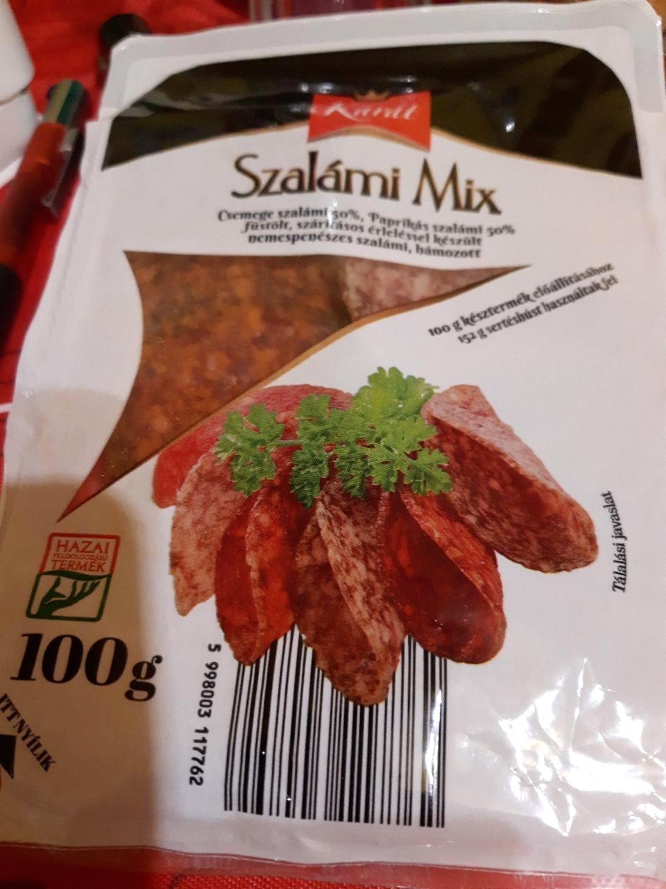 Képek - Szalámi mix Karát