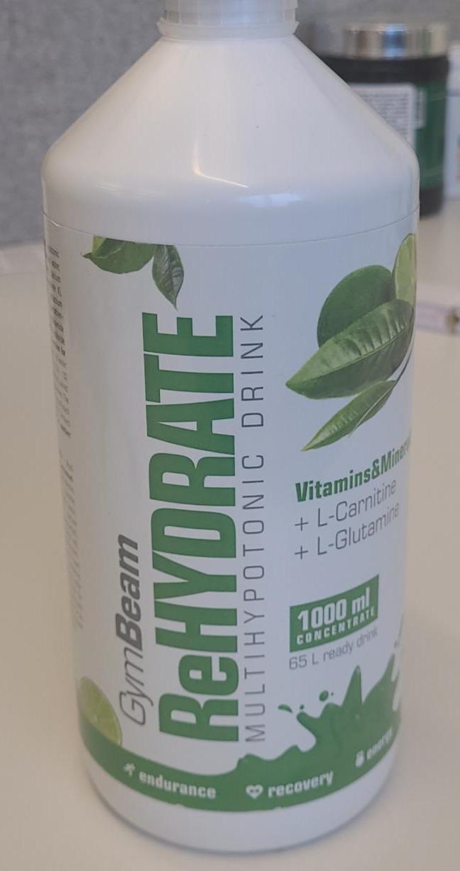 Képek - ReHydrate Multihypotonic drink zelený čaj & limetka GymBeam
