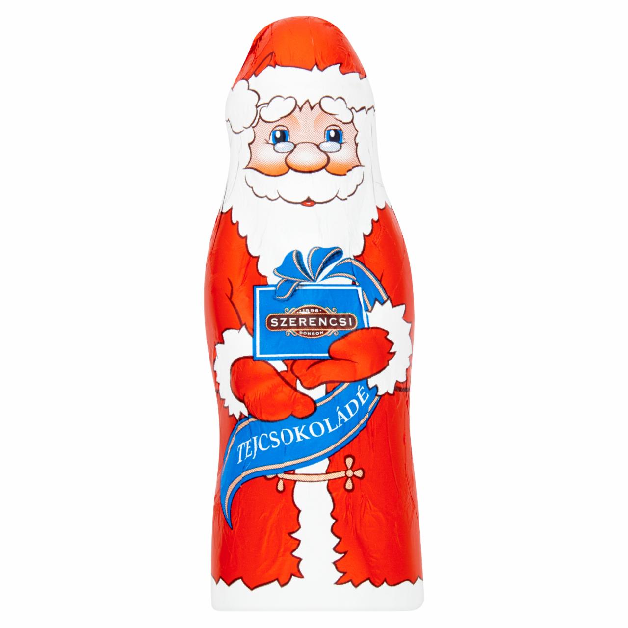 Képek - Szerencsi Mikulás tejcsokoládé figura 40 g