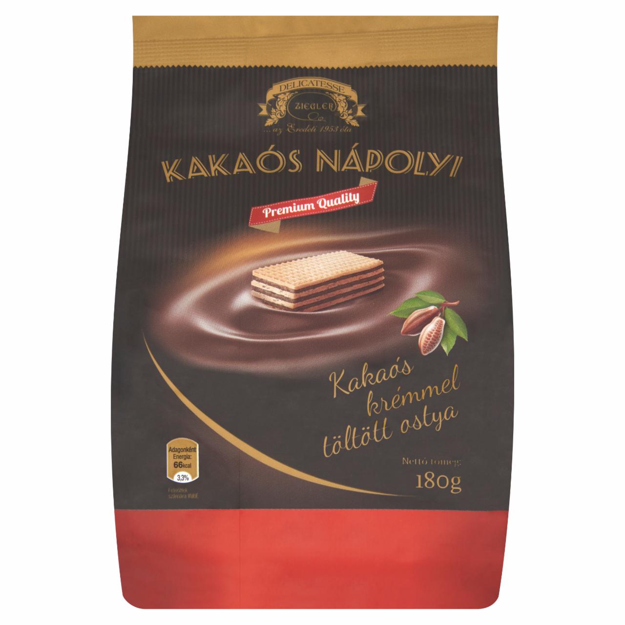 Képek - Ziegler prémium kakaós nápolyi 180 g