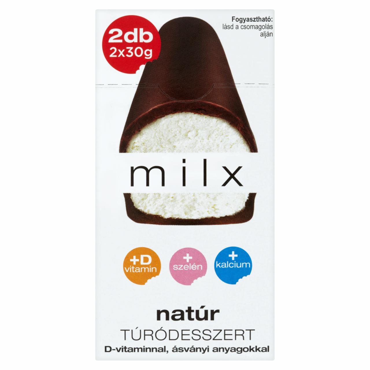 Képek - Milx natúr túródesszert 2 x 30 g