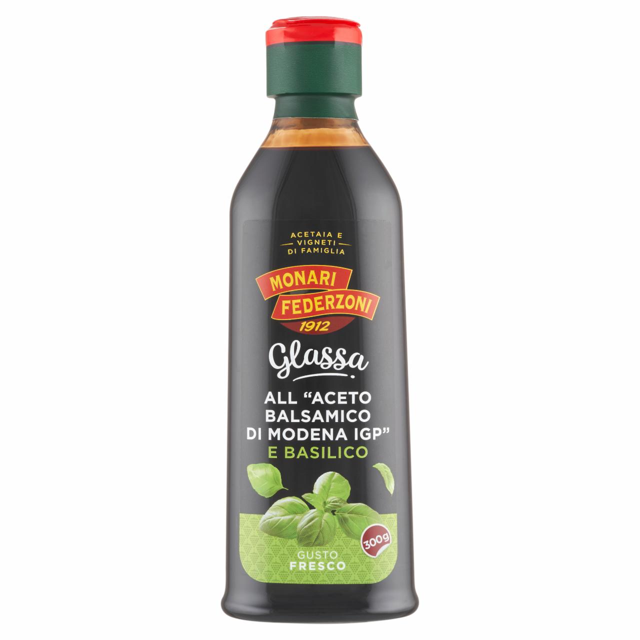Képek - Monari Federzoni modenai balzsamecetes és bazsalikomos krém 250 ml