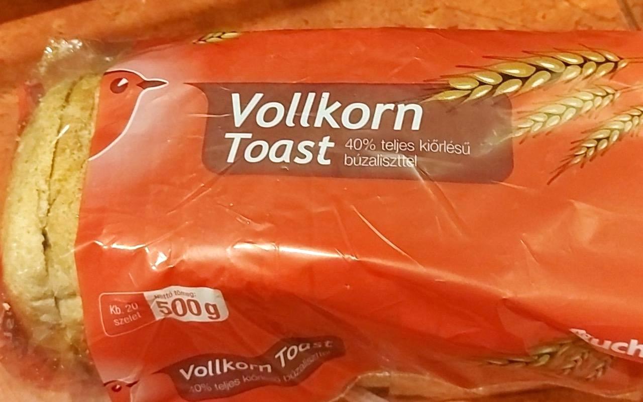 Képek - Vollkorn toast 40% teljes kiőrlésű búzalisztből Auchan