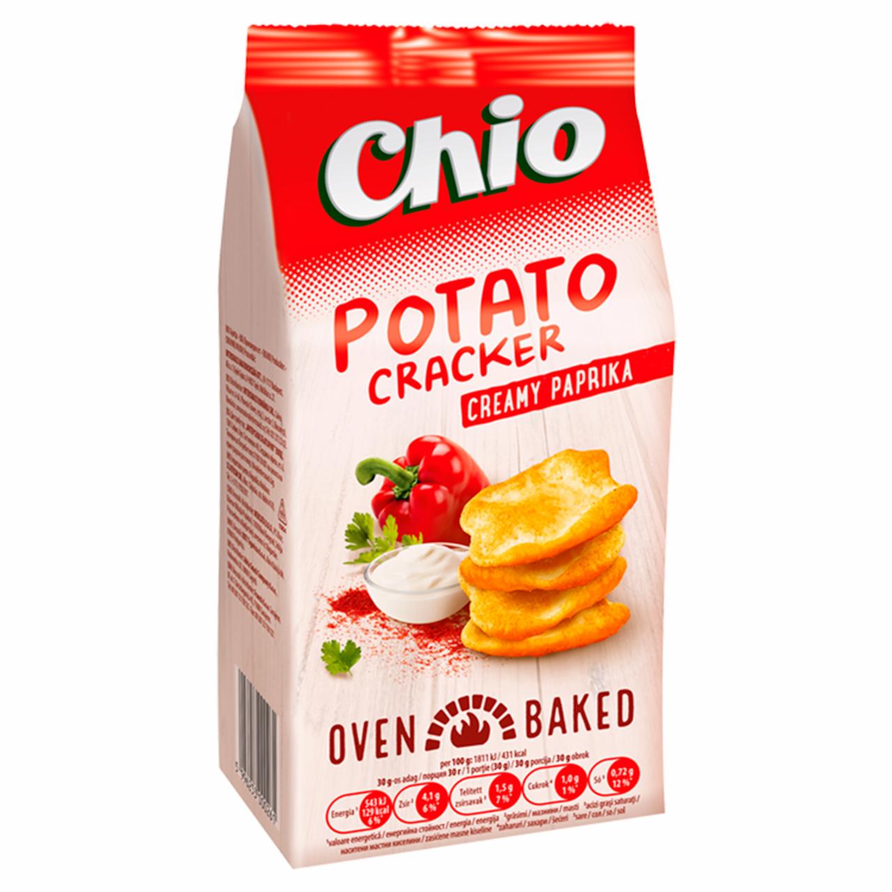 Képek - Chio paprikás-tejfölös ízű kréker 90 g