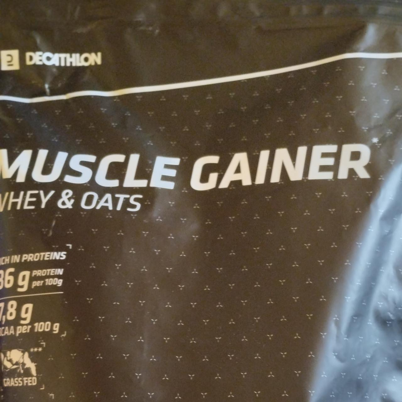 Képek - Muscle Gainer Whey & Oats Decathlon