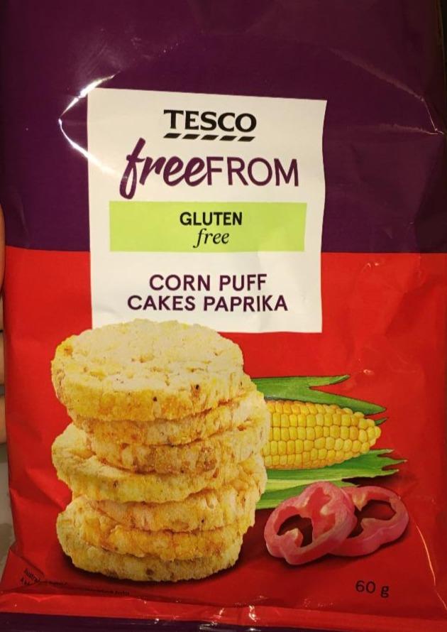 Képek - Corn Puff Cakes Paprika Tesco free From