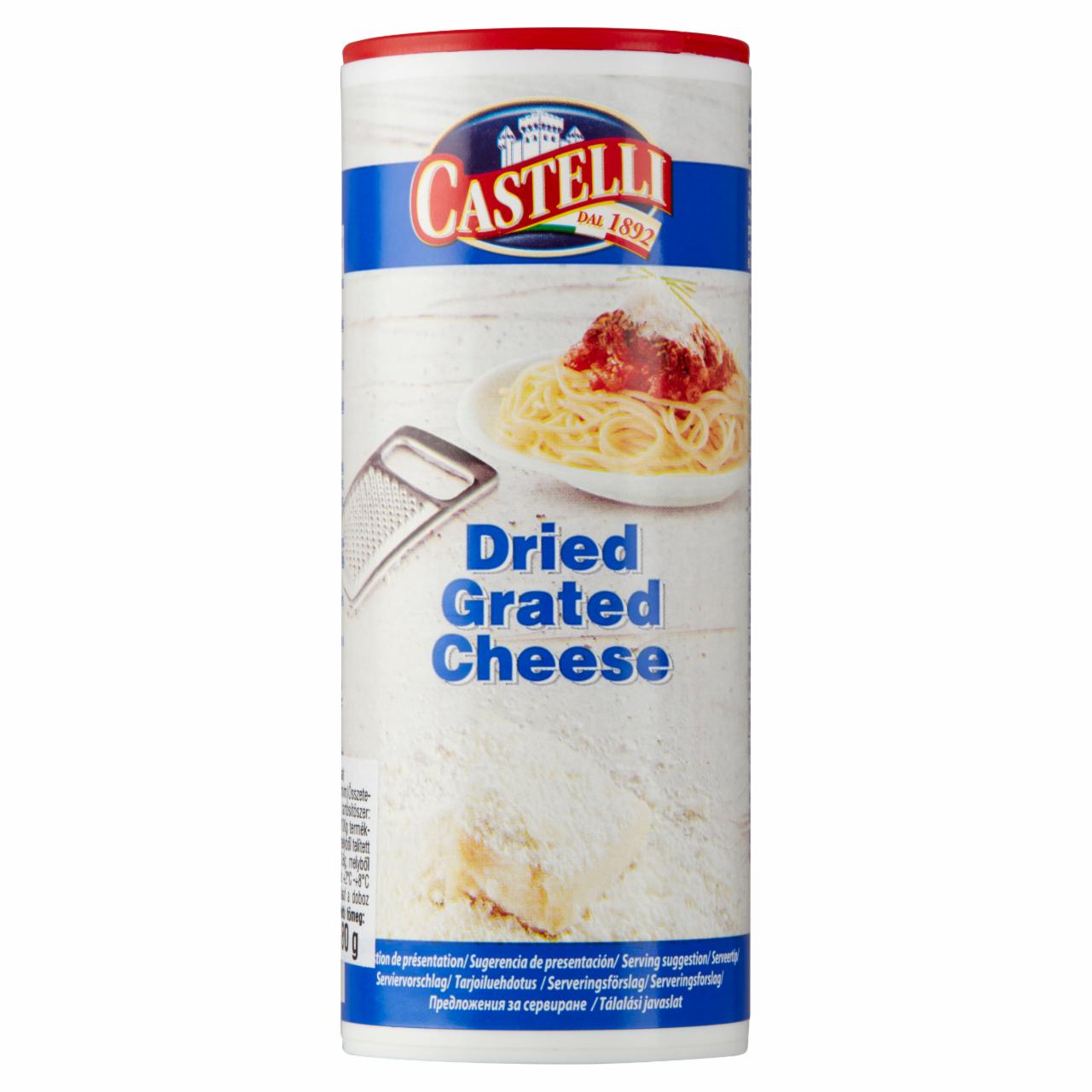 Képek - Castelli extra kemény, félzsíros reszelt sajt 80 g