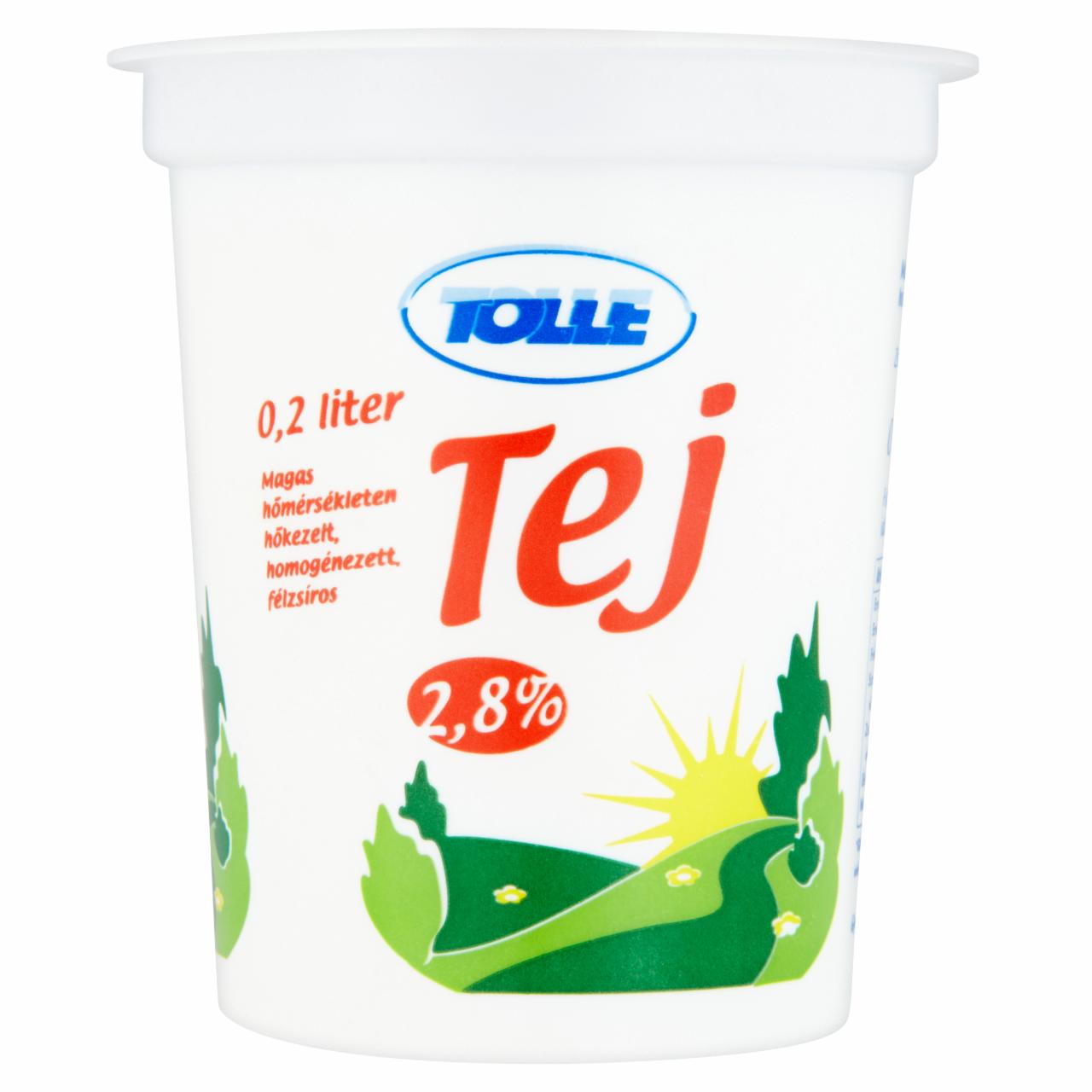 Képek - Tolle 2,8% tej 0,2 l