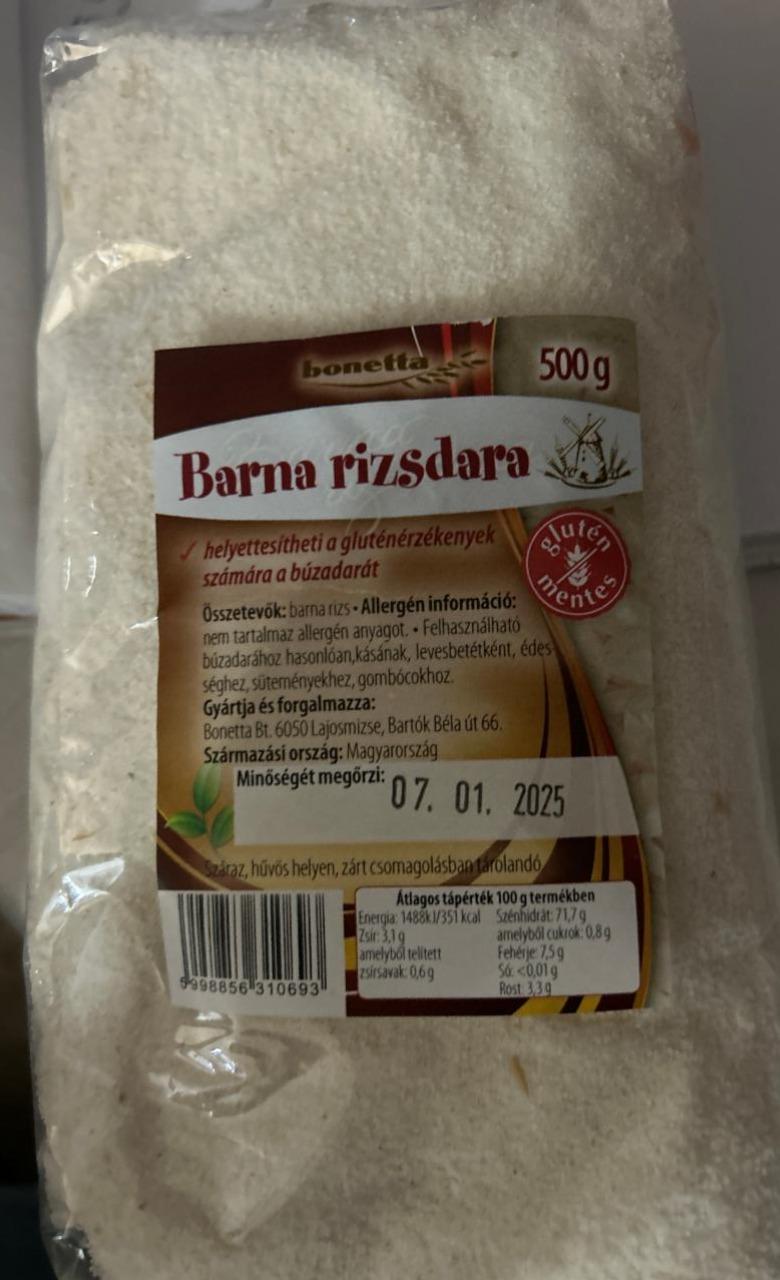 Képek - Barna rizsdara Bonetta