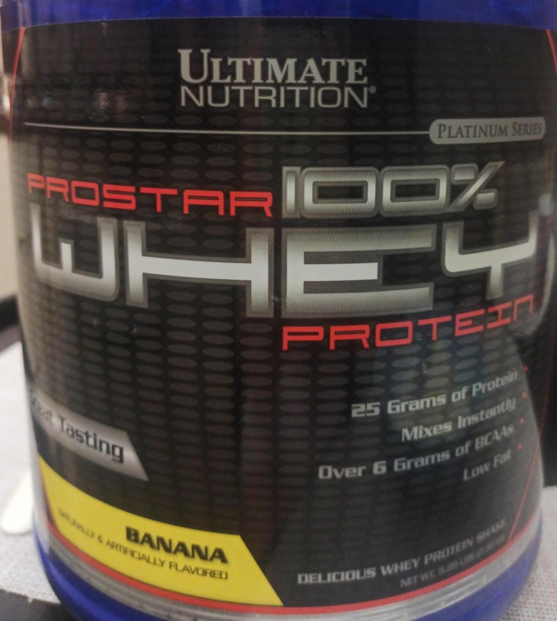 Képek - ProStar 100% Whey Protein Banana Ultimate Nutrition