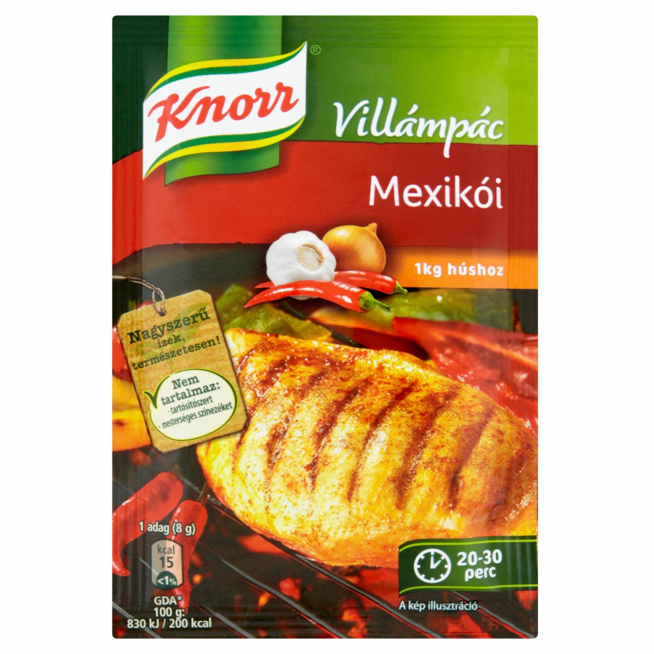Képek - Knorr Villámpác mexikói fűszerkeverék 40 g