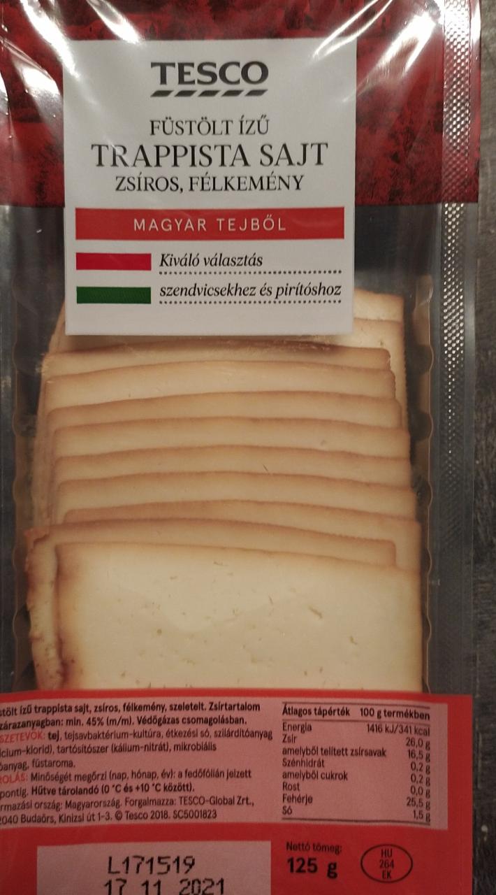 Képek - füstölt trapista sajt