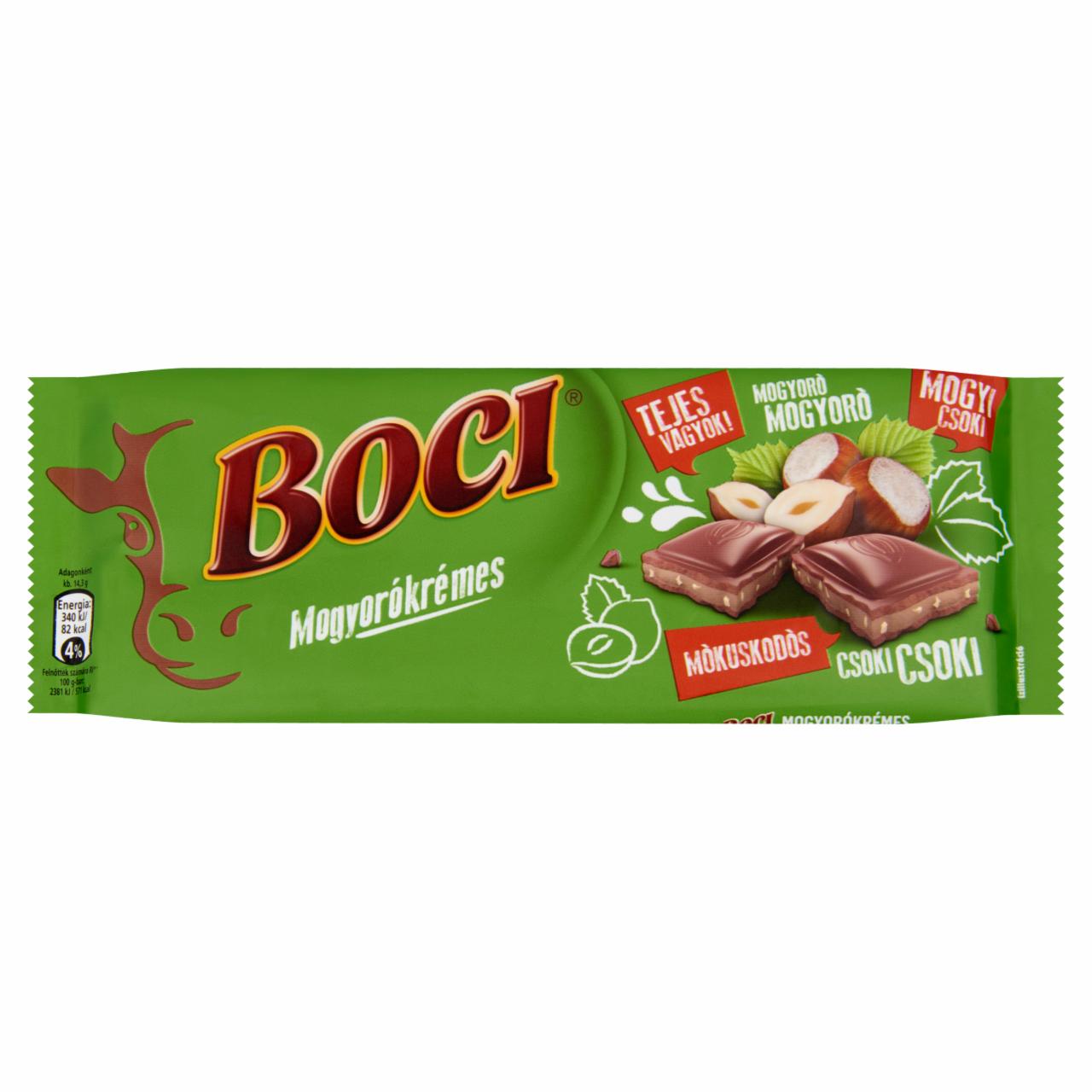 Képek - Boci mogyorókrémes tejcsokoládé 100 g