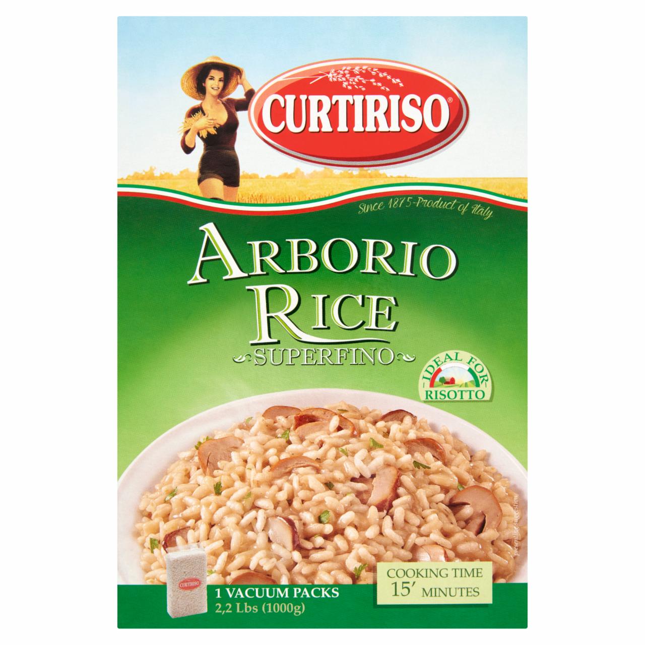 Képek - Curtiriso olasz arborio rizs 1000 g