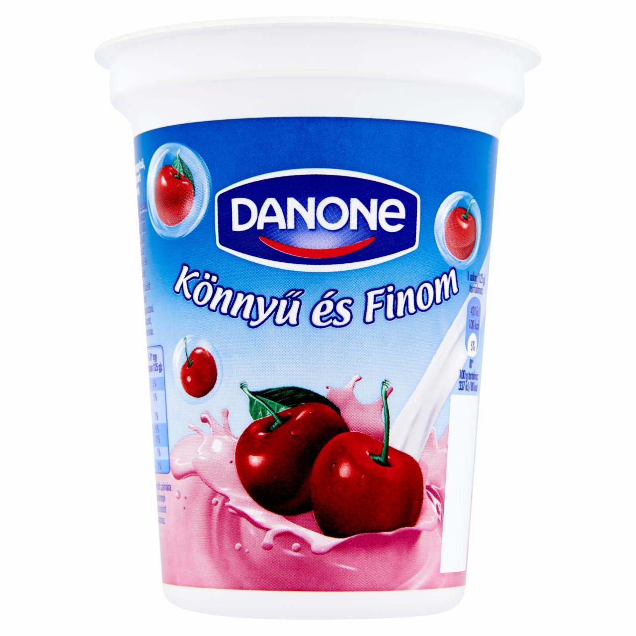 Képek - Danone Könnyű és Finom meggyízű, élőflórás, zsírszegény joghurt 400 g