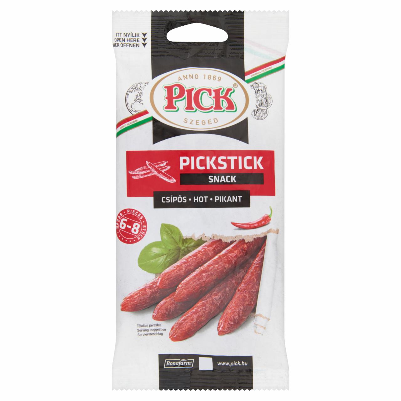 Képek - PICK Pickstick Snack csípős 60 g