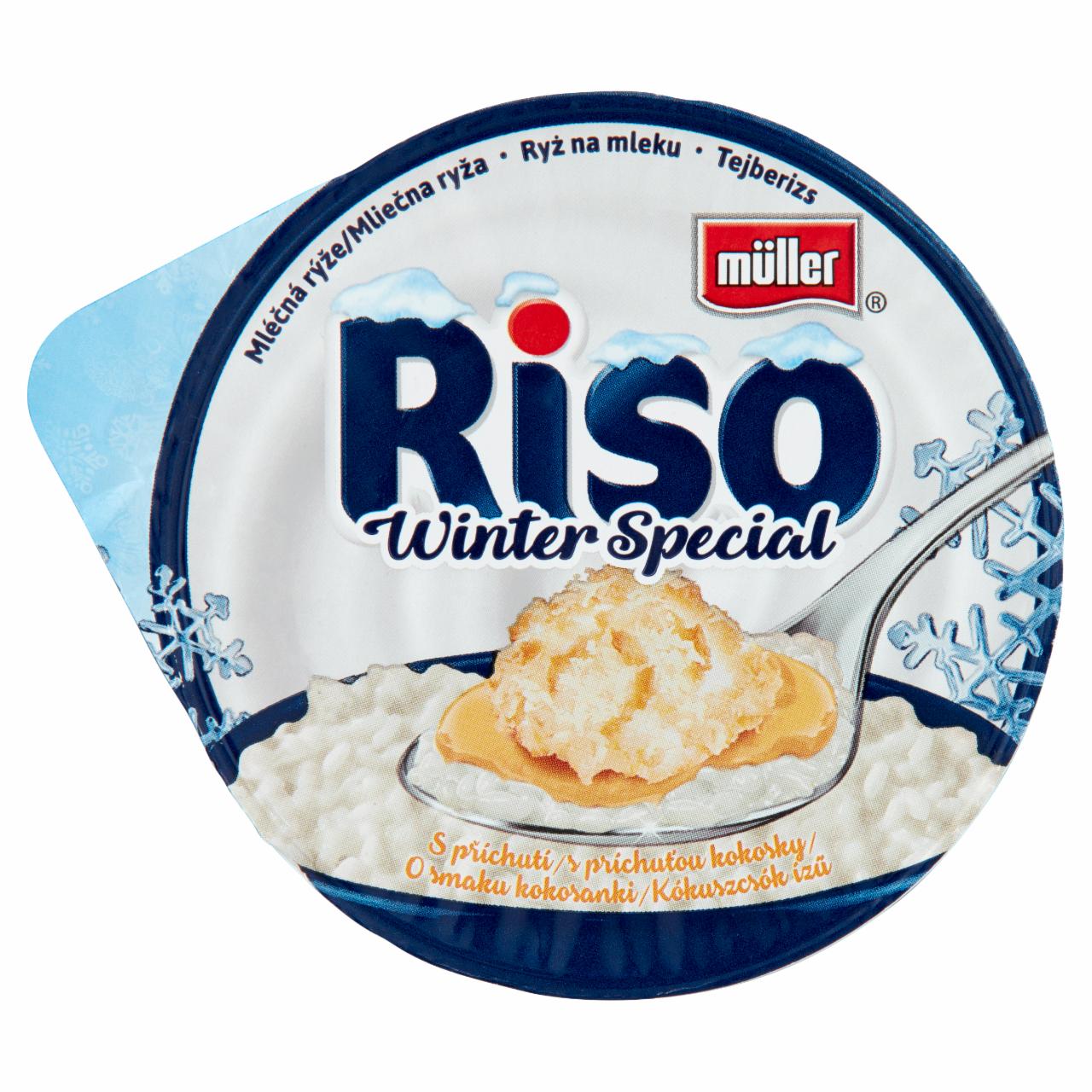 Képek - Müller Riso kókuszcsók ízű tejberizs desszert 175 g