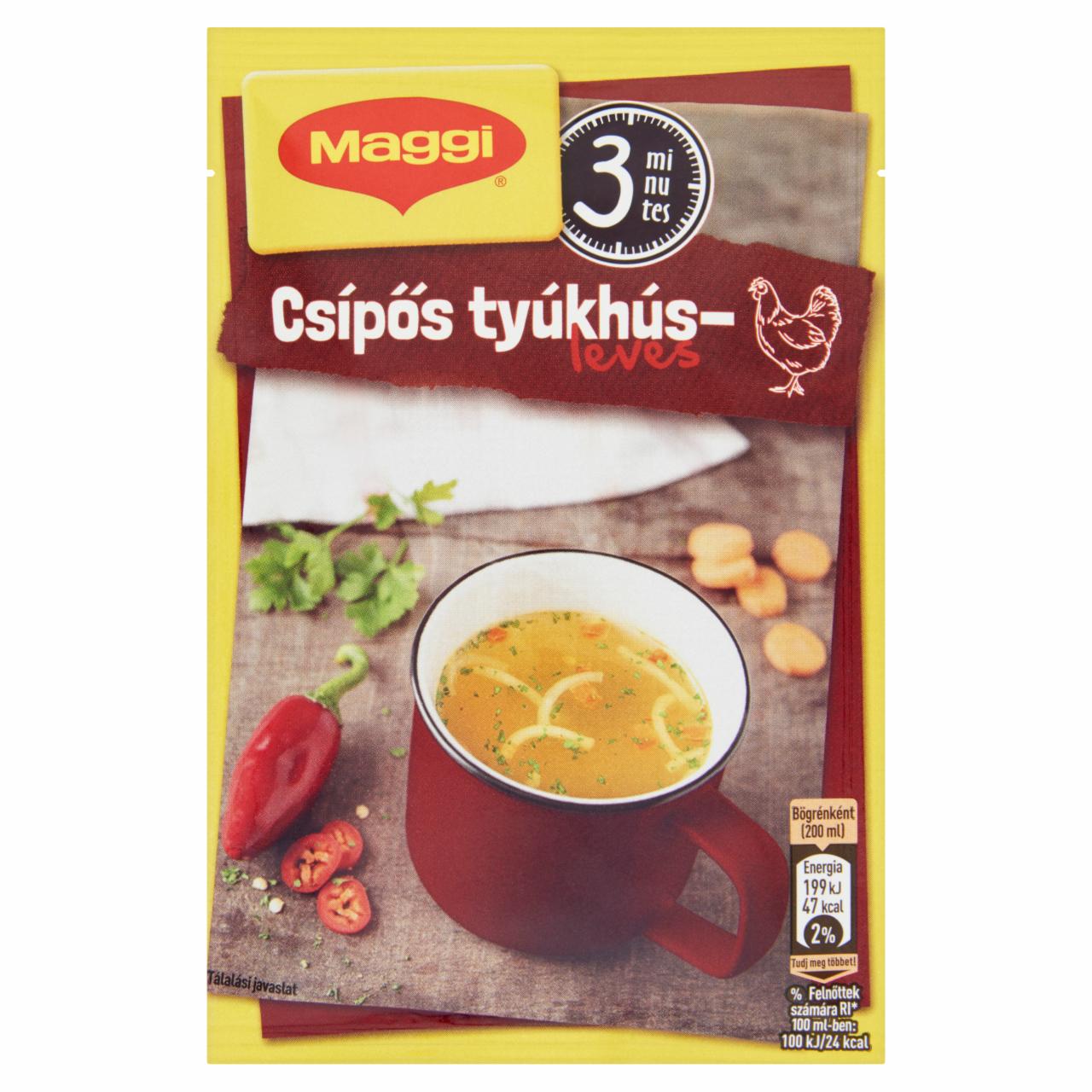 Képek - Maggi Csípős tyúkhúsleves 14 g